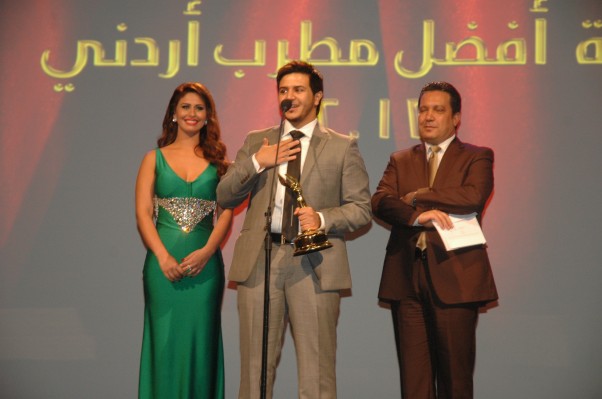 Platinum Records Youssef Arafat Best Jordanian Singer 2012 2
