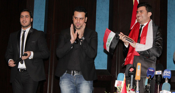 Music Nation Star Saad Iraq Press Conference 10