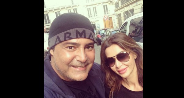 Music Nation - Assi El Hallani With Wife Colette - Paris (3)