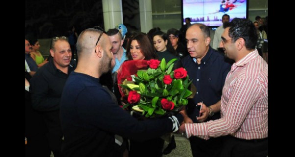 Music Nation - Najwa Karam - Arrives - Australia (4)