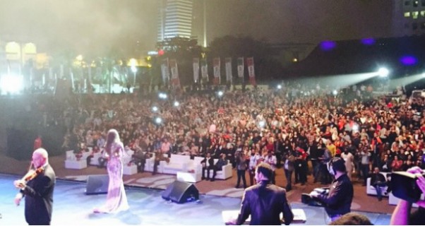 Music Nation - Najwa Karam - Dubai Shopping Festival - Concert (1)