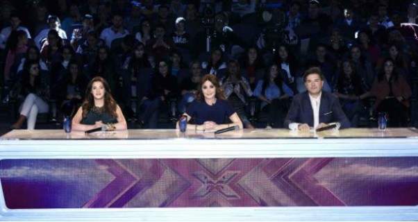 Music Nation - X Factor - Judges - Elissa - Ragheb Alama - Donia Samir Ghanem  (1)