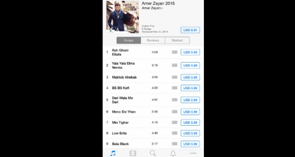 Music Nation - Amer Zayan - New Album - iTunes