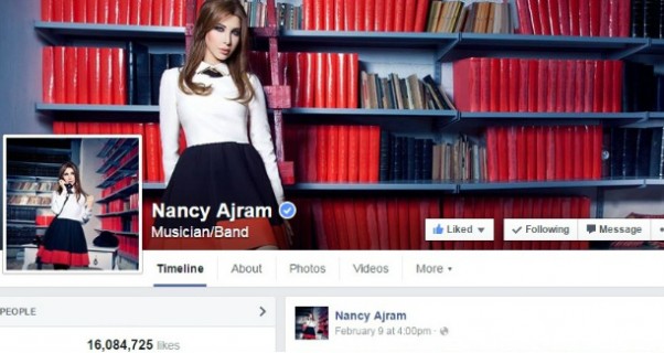 Music Nation - Nancy Ajram - FB Page - 16 Million (1)