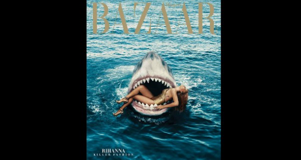 Music Nation - Rihanna - On Harper's Bazaar Magazine Cover - March Issue (7)