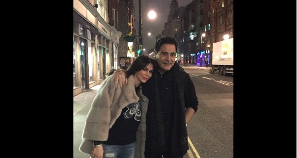 Music Nation - Assi El Hallani with his wife Colette - London (2)