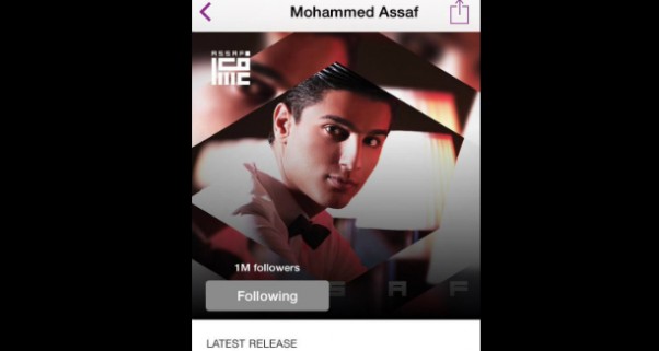 Music Nation - Mohammed Assaf - Anghami - One Million Follower (2)