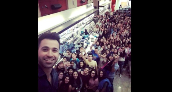 Music Nation - Anthony Touma - Album MAINTENANT C'EST L'HEURE - Signing - Virgin Megastore - Beirut (4)