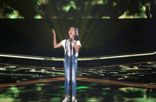 MBC1 & MBC MASR- the Voice Kids- Blind 3- Kadim's team- Nour Qamar (1)