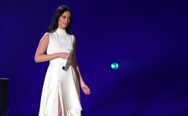 Mandatory Credit: Photo by Matt Sayles/Invision/AP/REX/Shutterstock (10101166aa) Kacey Musgraves performs "Rainbow" at the 61st annual Grammy Awards, in Los Angeles 61st Annual Grammy Awards - Show, Los Angeles, USA - 10 Feb 2019