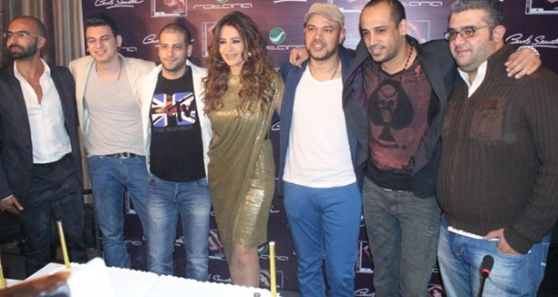 Music Nation Carole Samaha Ehssas Album Celebration In Egypt 20