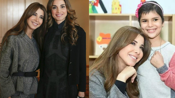 Music Nation Nancy Ajram Visits Nour King Hussain Cancer Center 222