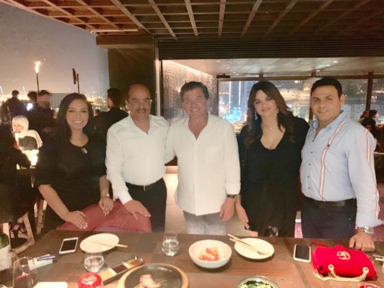 وليد توفيق، باسكال مشعلاني ومروة ناجي في عشاء لايف ستايلز ستديوز 1 zahid dinner 3 2