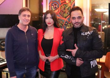 مروى عيسى في الأستوديو لتسجيل أغنيتها الجديدة مع لايف ستايلز ستوديوز