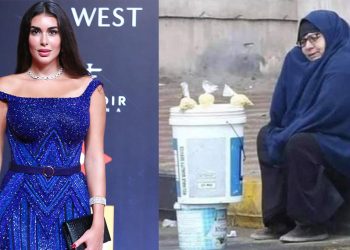 ياسمين صبري و”بائعة الترمس”.. صورة أشعلت تويتر وانتهت بطريقة غير متوقعة
