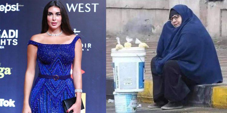 ياسمين صبري و”بائعة الترمس”.. صورة أشعلت تويتر وانتهت بطريقة غير متوقعة