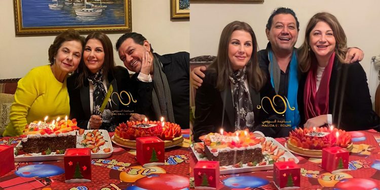 بالصور - وسط أجواء عائلية.. ماجدة الرومي تحتفل بعيد ميلادها 1 بالصور – وسط أجواء عائلية.. ماجدة الرومي تحتفل بعيد ميلادها