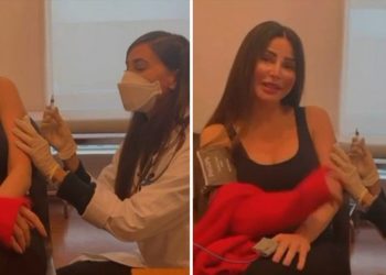 نيللي مقدسي تثير الجدل بعد تلقيها لقاح كورونا في لبنان واتهامها بـ”الواسطة”.. وهكذا ردت!