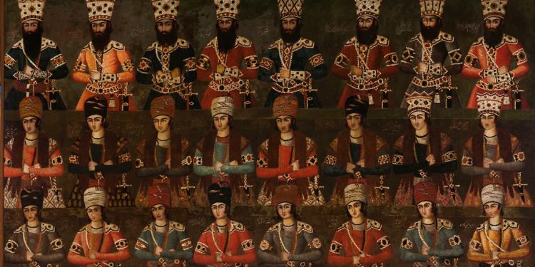 لوحة قاجارية تتصدّر مزاد كريستيز لفنون العالم الإسلامي 1 لوحة قاجارية تتصدّر مزاد كريستيز لفنون العالم الإسلامي
