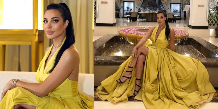 نادين نجيم سفيرة دار داماس وتخطف الأنظار بإطلالتها 1 نادين نجيم سفيرة دار داماس وتخطف الأنظار بإطلالتها