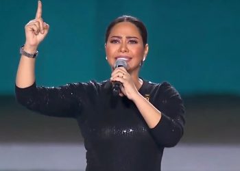 بالفيديو – شيرين نجمة فعاليات المؤتمر الأول للمشروع القومي وتغني #مصر_دايماً