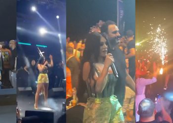 هيفاء وهبي تخطف الأنفاس بحفلها في مصر و “لو كنت” تشعل الأجواء مع اكرم حسني