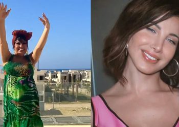 فيفي عبده تنشر البهجة و ترقص على اغنية نانسي عجرم سلامات