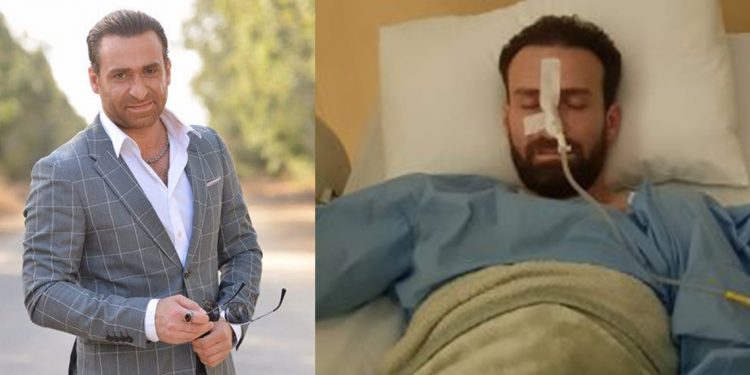 نضال الشافعي يتعرض لوعكة صحية شديدة بسبب الحزن والتوتر اثناء تصوير عمله الجديد