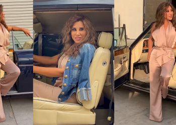 نجوى كرم تبهر جمهورها بجمالها في كواليس تصوير #مغرومة_2