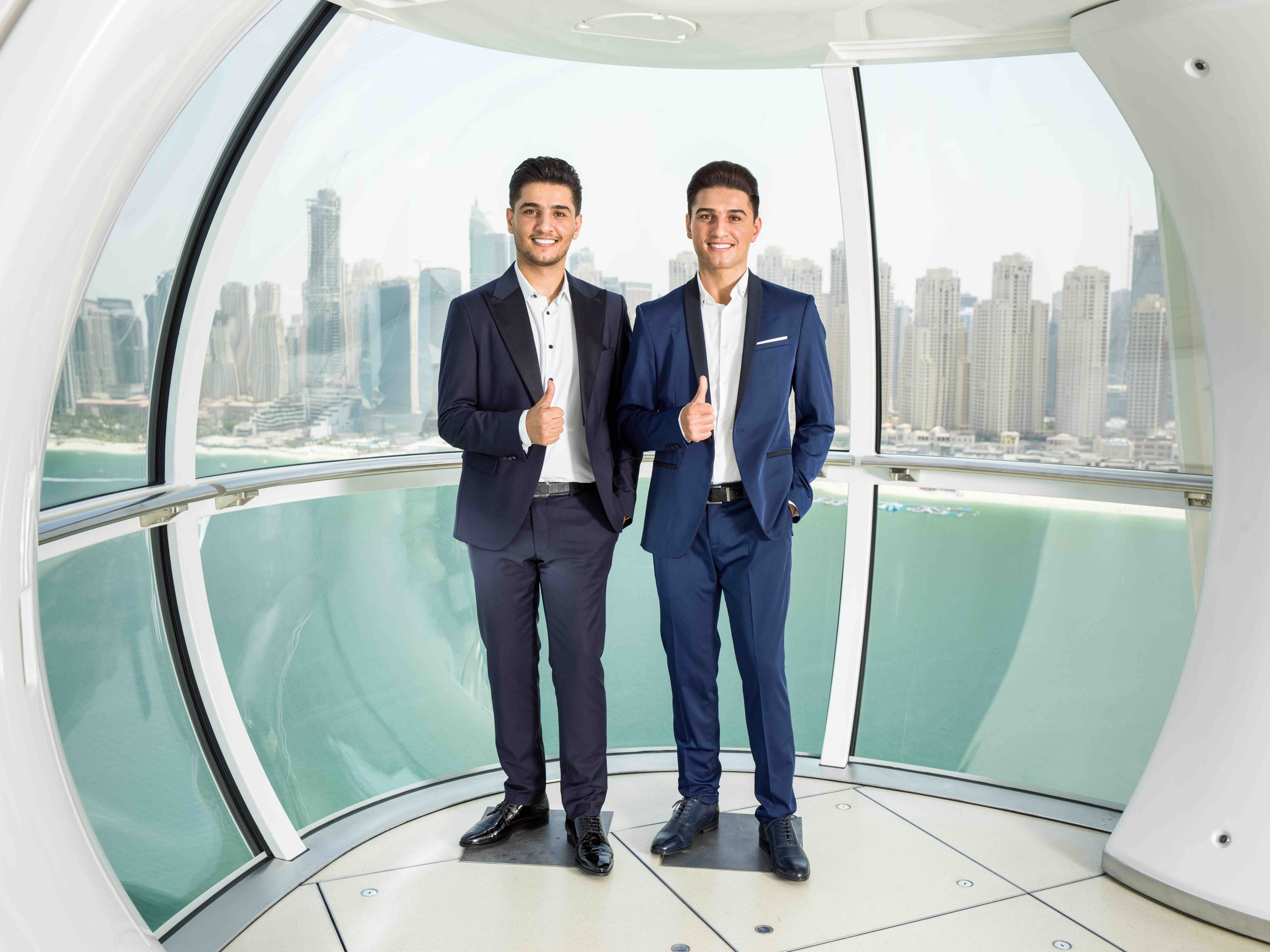Mohammed Assaf Madame Tussauds Dubai Side By Side i scaled