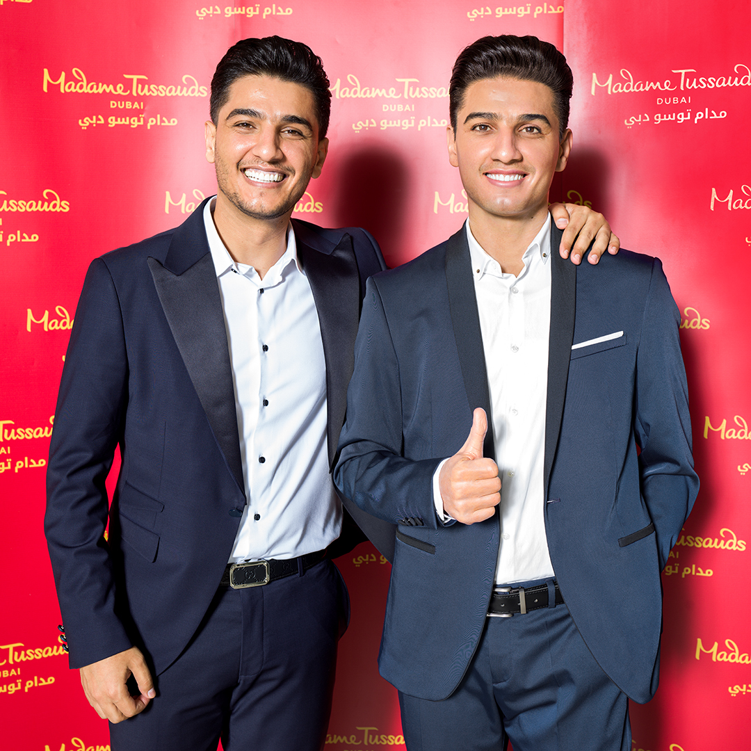 Mohammed Assaf Madame Tussauds Dubai Side By Side iii