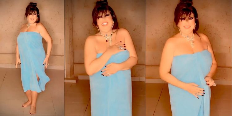 بالفيديو فيفي عبده و وصلة رقص بالمنشفة 1 بالفيديو فيفي عبده و وصلة رقص بالمنشفة