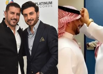 هكذا احتفل ماجد المهندس بزواج مدير أعماله فائق حسن من أصالة
