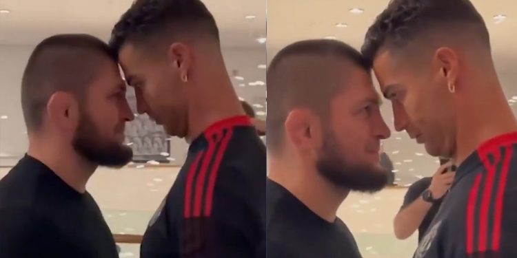 بالفيديو رونالدو يتحدى نورمحمدوف في نزال غريب 1 بالفيديو رونالدو يتحدى نورمحمدوف في نزال غريب