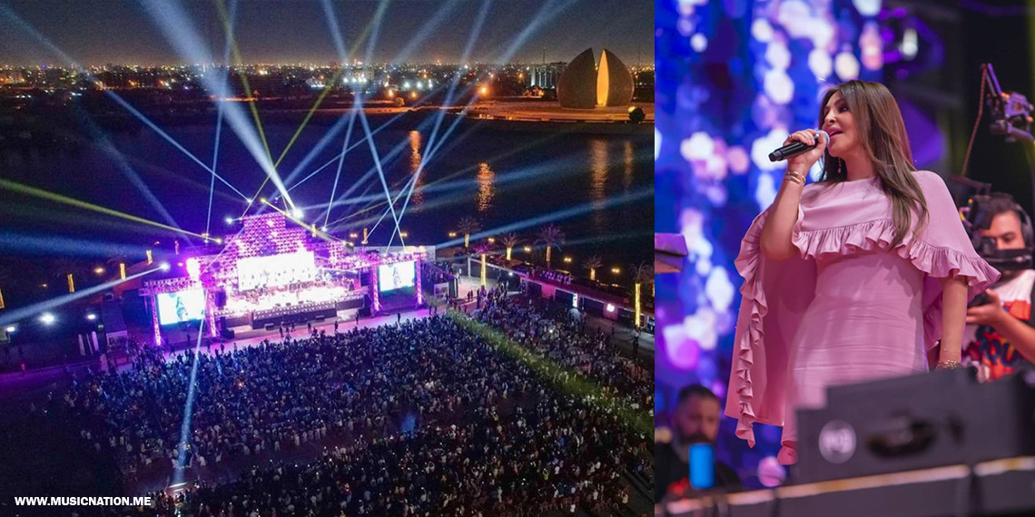 اليسا تحيي واحدة من اجمل حفلاتها في بغداد بحضور الآلاف - Musicnation -  ميوزيك نايشن