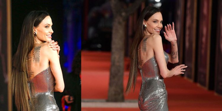 بالصور أنجلينا جولي بموقف محرج في مهرجان روما السينمائي بسبب شعرها 1 بالصور أنجلينا جولي بموقف محرج في مهرجان روما السينمائي بسبب شعرها