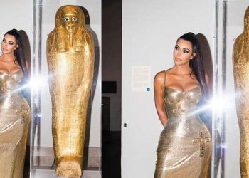كيم كارداشيان تساعد في استعادة مومياء مصرية مسروقة