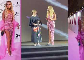 مايا دياب تسلم لقب ايقونة الموضة لباربي