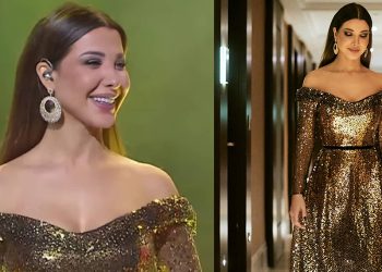 بإطلالة ذهبية نانسي عجرم تتصدر التراند بحفل ضخم في تونس