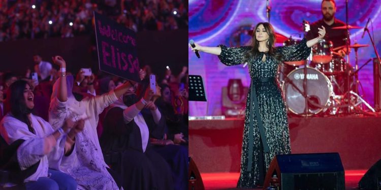 اليسا تتصدر التراند بحفل مبهر في موسم الرياض 1 اليسا تتصدر التراند بحفل مبهر في موسم الرياض