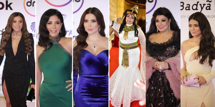 بالصور أبرز إطلالات النجمات في حفل افتتاح مهرجان القاهرة السينمائي الدولي
