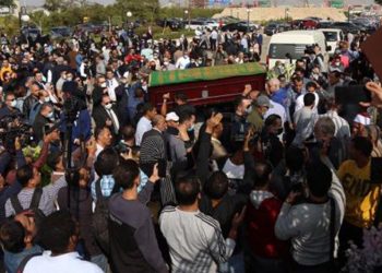 بالصور تشييع جثمان الفنانة المصرية سهير البابلي وابرز النجوم المشاركين