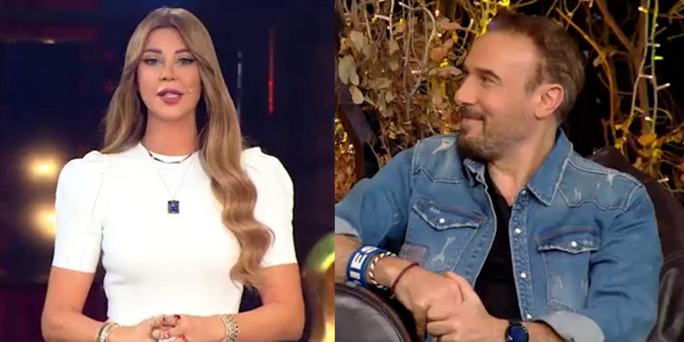 باسم مغنية ضيف كارلا حداد بحلقة خاصة لعيد الميلاد