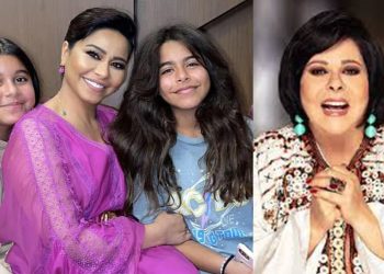 شيرين ضيفة صاحبة السعادة ليلة رأس السنة واطلالة خاصة لابنتيها