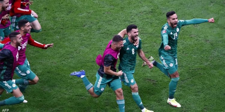 فوز الجزائر بلقب كأس العرب بهدفين في نهائي ناري بمواجهة تونس 1 فوز الجزائر بلقب كأس العرب بهدفين في نهائي ناري بمواجهة تونس
