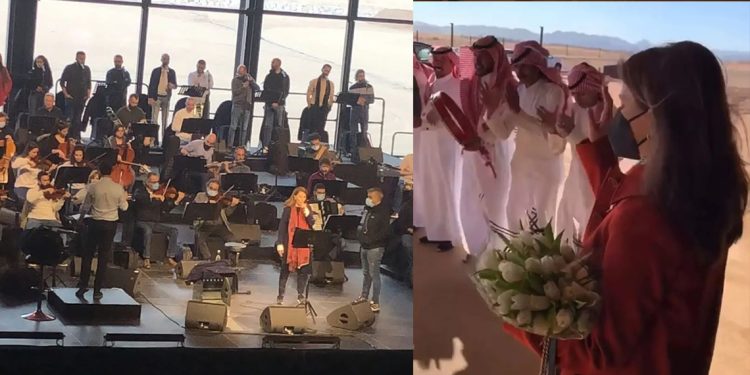 استقبال حافل للسيدة ماجدة الرومي في السعودية والجمهور ينتظرها في العلا 1 استقبال حافل للسيدة ماجدة الرومي في السعودية والجمهور ينتظرها في العلا