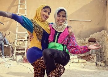 صور روبي و مي عمر من كواليس تصوير رانيا وسكينة تتصدر الترند