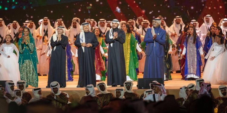 نجوم اوبريت التأسيس يتألقون في ملحمة وطنية سجلها التاريخ السعودي من تنظيم وتنفيذ روتانا