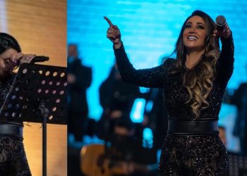 ديانا حداد تنهار بالبكاء على مسرح بابل في العراق