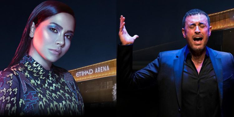 شيرين عبد الوهاب و كاظم الساهر يحييان حفلاً فنياً ساهراً في ليالي ياس 1 شيرين عبد الوهاب و كاظم الساهر يحييان حفلاً فنياً ساهراً في ليالي ياس
